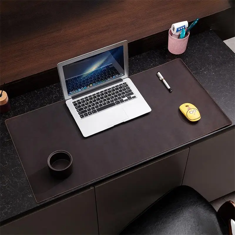 Large Mouse Pad Extra Big Non-Slip Desk Pad Waterproof PU Leather Desk Table Protector Gaming Mouse Mat for Game Office Work