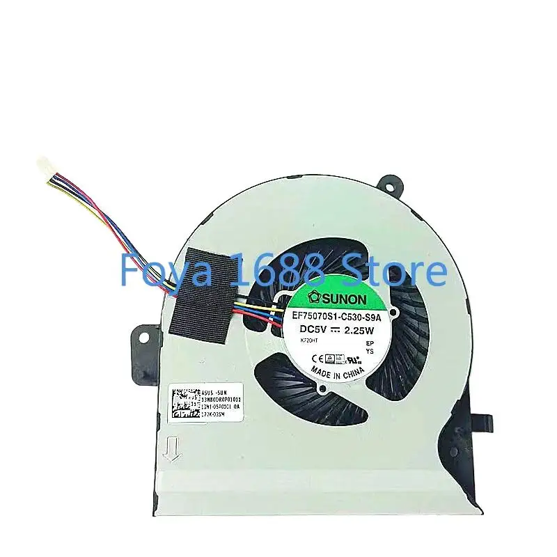 

CPU cooling fan for Asus gl502 Sunon EF75070S1-C530-S9A ~