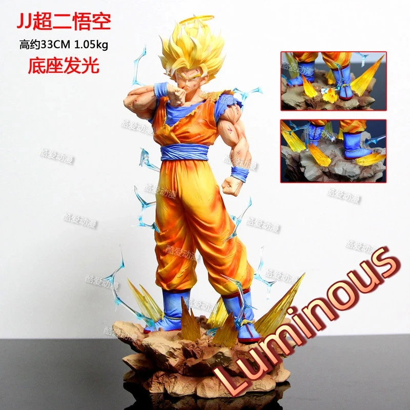 

Jj Factory Super Saiyan 2 Goku Full Painted Deluxe One Sixth Scale Figure With Scene Base Collectible Model Gift For Anime Fans