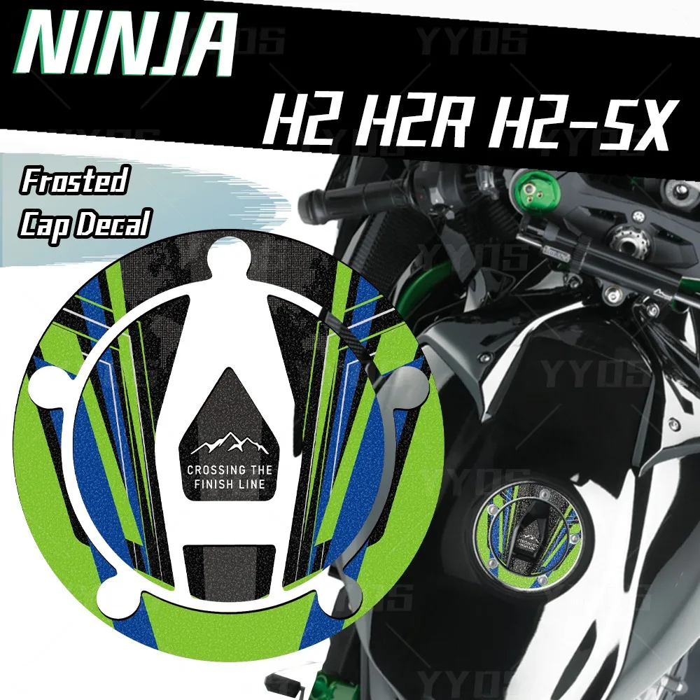 

Наклейки на топливный бак мотоцикла, крышка бензобака, защитная наклейка, водонепроницаемая для H2 R H2 H2-SX Z 900 rs Ninja 250 300 z 250 SL