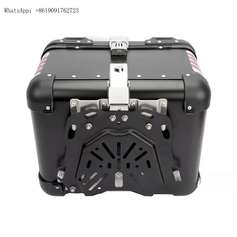 مصنع الساخن بيع العالمي 45L صندوق علوي للدراجات النارية Lage جذع حالة خوذة تخزين الذيل الخلفي Cer الأدوات ل Benelli CFmo #2