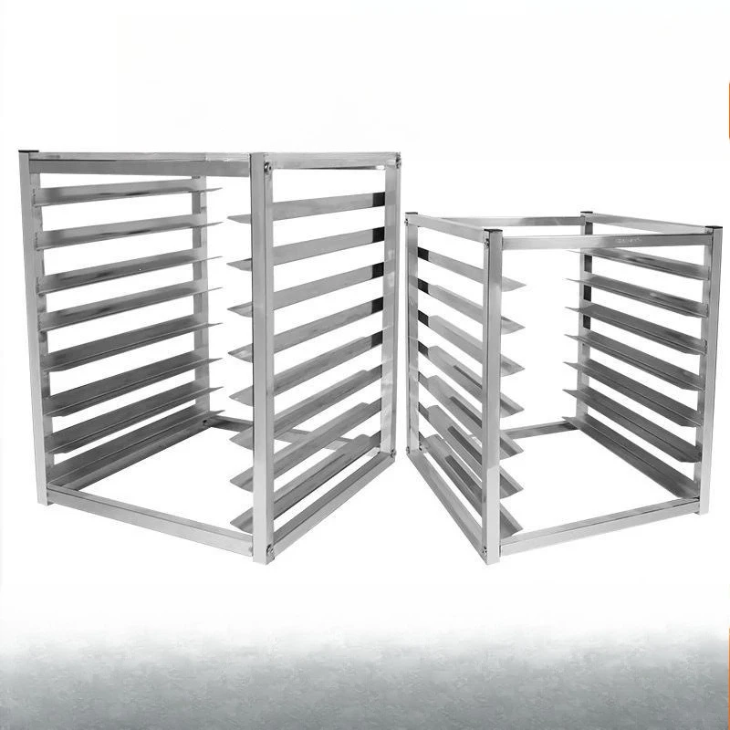 Kitchen Refrigerator Built-in Tray Rack Commercial Stainless Steel Grill Refrigerator Rack Multi-layer Freezer Tray Rack