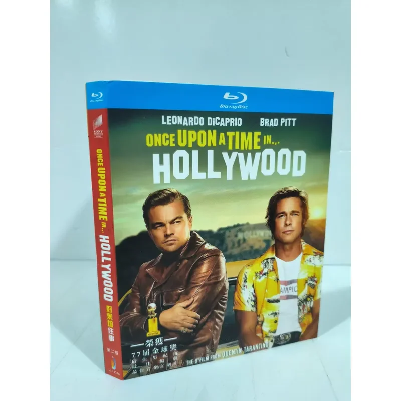 Blu-ray Disc Once Upon a Time in Hollywood Directed by Quentin Tarantino Leonardo DiCaprio