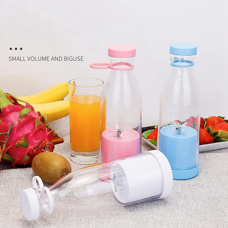 Rechargeable Portable Blender Electric Juicers Fruit Mixers USB Smoothie Mini Blender Personal Juicer Maker Machine