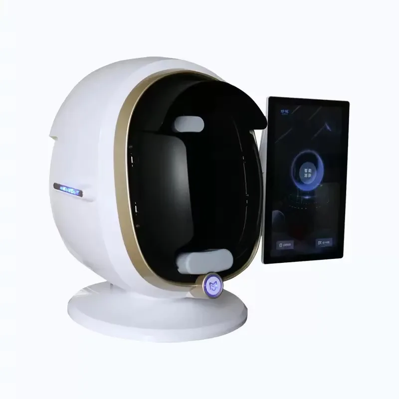 Most Hot Selling Multilingual AI Intelligent HD Camera Skin Analyzer Full Face Scan Magic Mirror Skin Analysis Machine