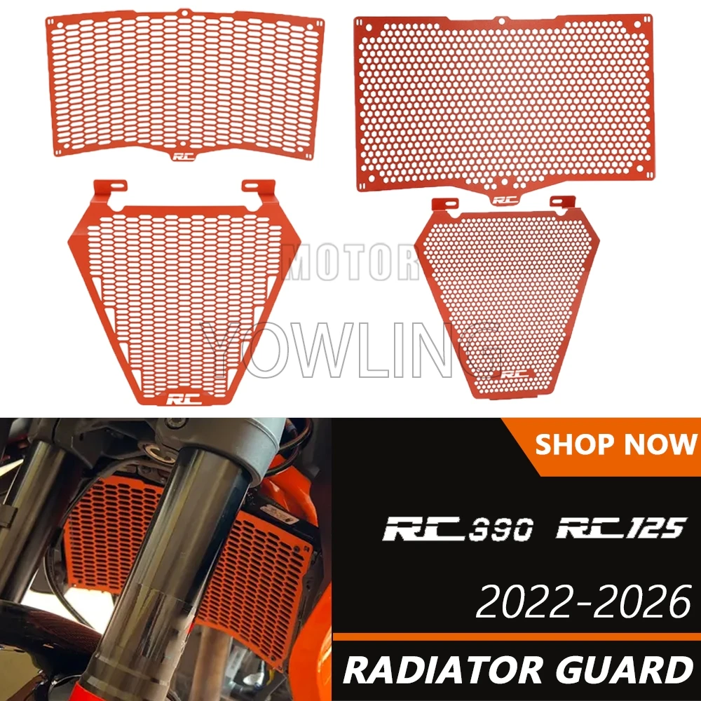 

For RC 125 200 390 2022 2023 2024 2025 2026 RC390 RC125 Motorcycle Accessories Radiator Cylinder Head Engine Guard Protection