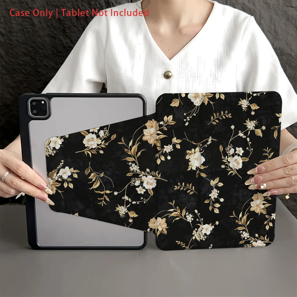 

Case for Samsung pad,Foldable Tablet Case Compatible with Samsung For Galaxy Tab S7/S8/S9