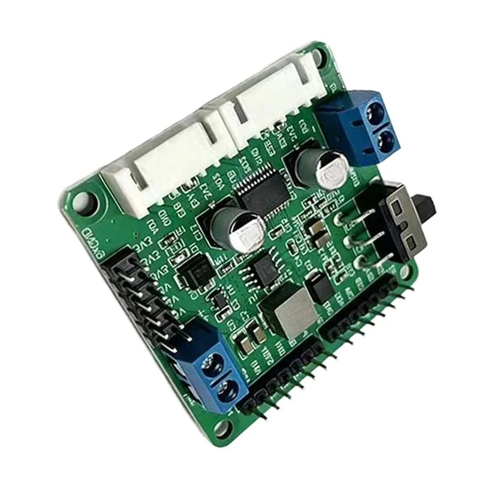 TB6612FNG Dual DC Motor Driver Module 2A 4.5-15V With Built-in Voltage Regulator For Robotics For Smart Car Electronic Projects