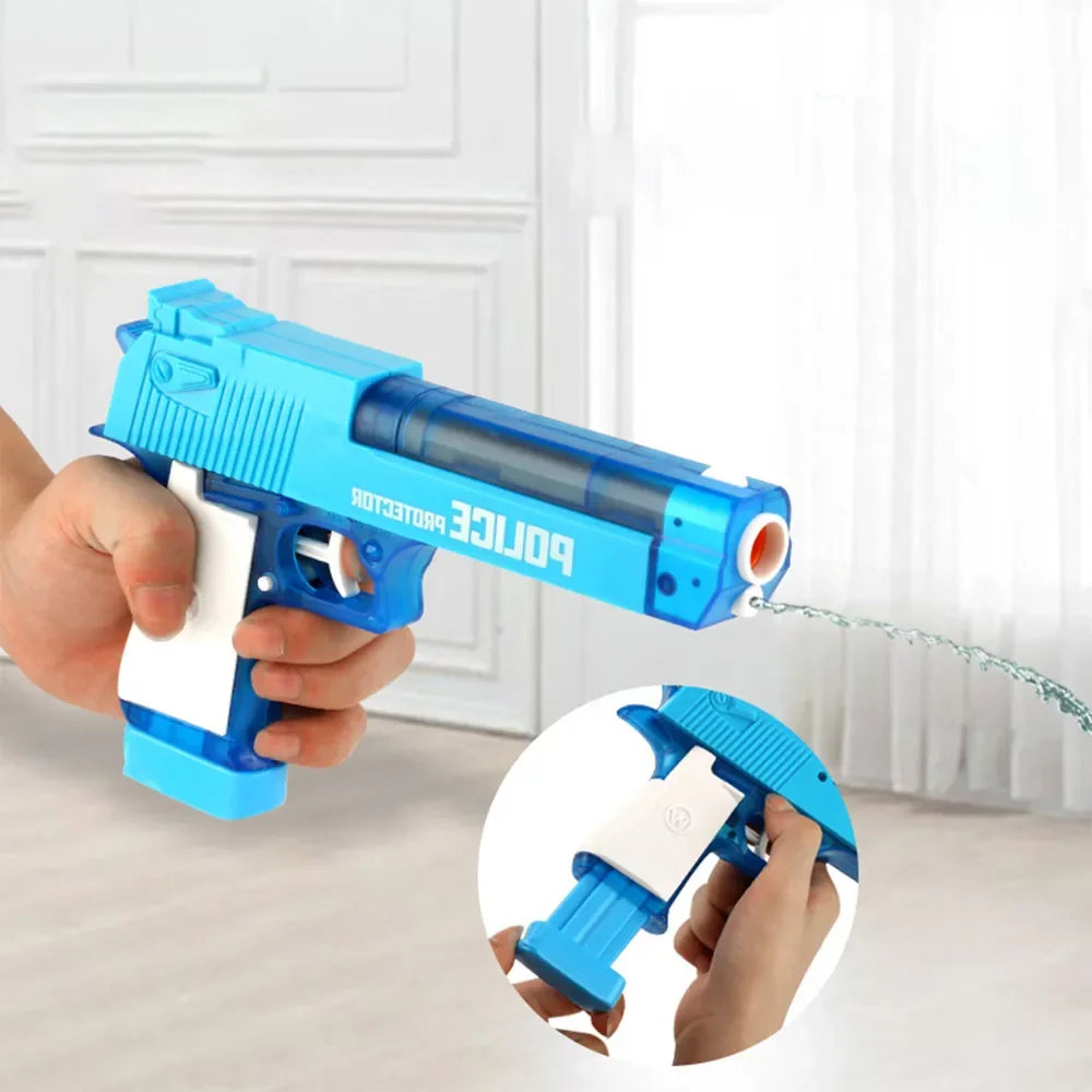 Children\'s Toys Gun Decompression Toys Pistol Revolver 2 IN 1 Soft Bullet Gun Empty Hanging Revolver Launcher Toy Gifts for Kids