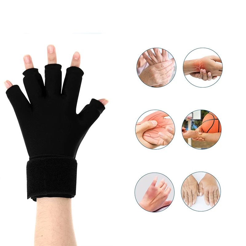 Icing Finger Steamer Pack Hot Steamer Hand Wrist Ice Pack Adjustable Wrist Strap Unisex Reusable Gel Cold Pack