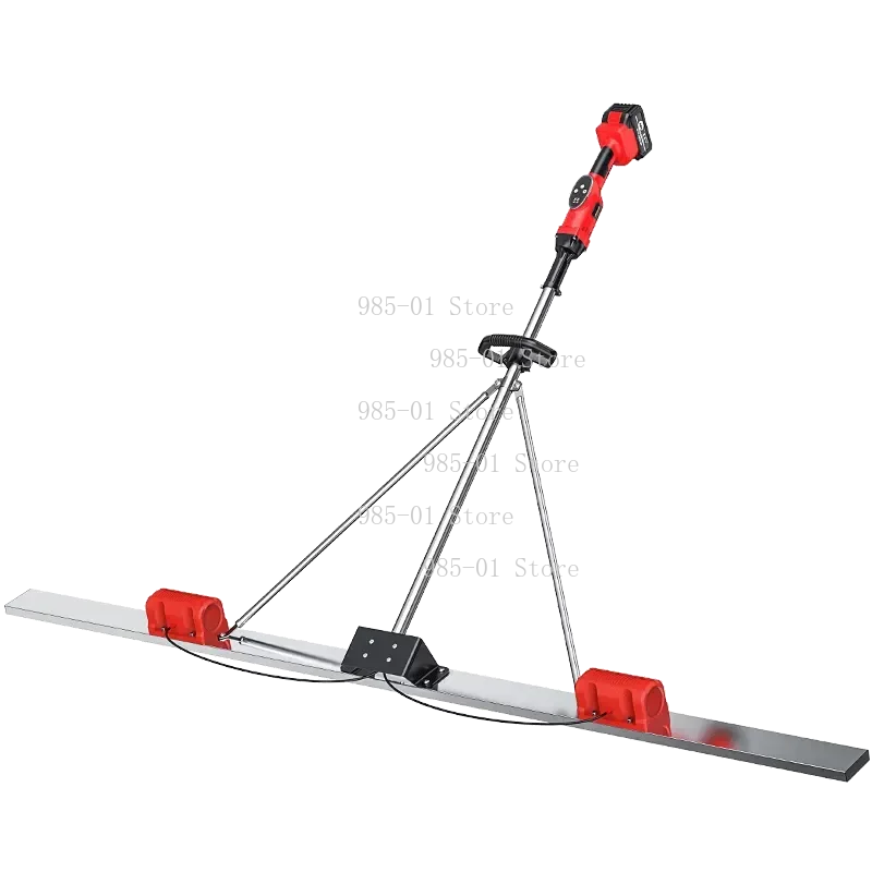 

Электрическая виброрейка для бетона - сверхширокая и утолщенная ручная выравнивающая машина для пола с мощным литий-ионным аккумулятором, долговечный электроинструмент