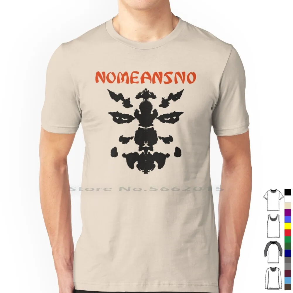 Nomeansno T Shirt 100% Cotton Nomeansno No Means No Post Hardcore Jazzcore Punk Jazz Hardcore Punk Noise And Roll Alt 80s Music