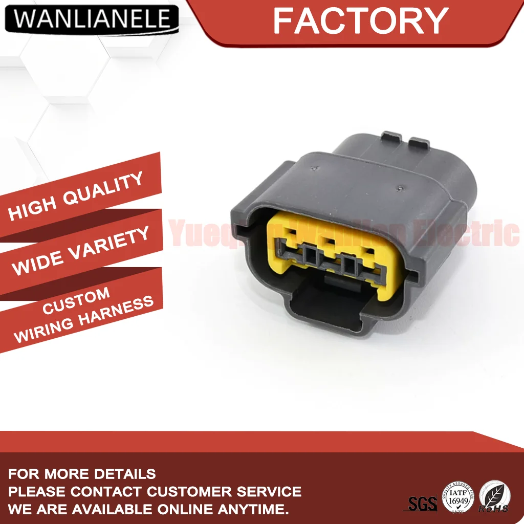 50 Sets Replacement for Sumitomo 6098-0141 3 Pin Female Waterproof Connector 62 Sealed Series 2.3mm Fit Nissan SR20 TPS Sensor