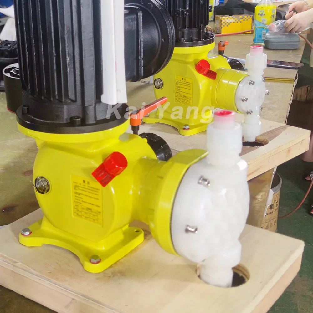 Precise Water Treatment Dosing Pump, Acid-Resistant PVC PVDF Material for Chemical Dosing and Laboratory