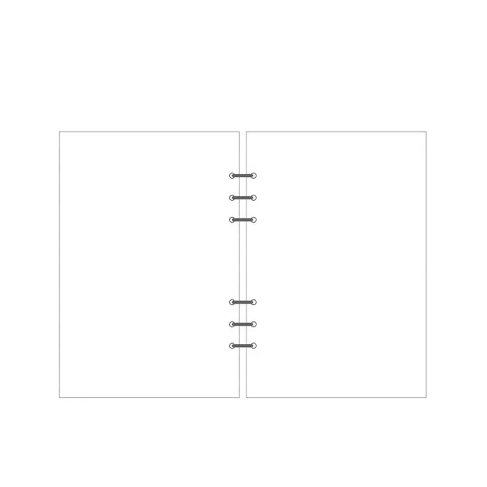 

Students Weekly Dot A5 A6 A7 Line To do List 45 Sheets Loose Leaf Inner Page Binder Inside Page Notebook Refill Paper Refill