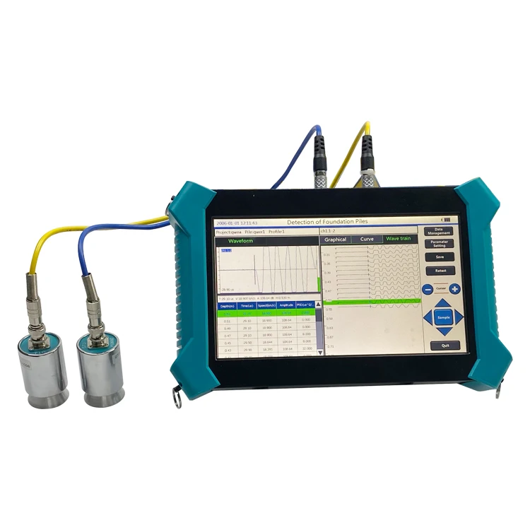 Non Metal Ultrasonic Testing for Concrete/foundation piles