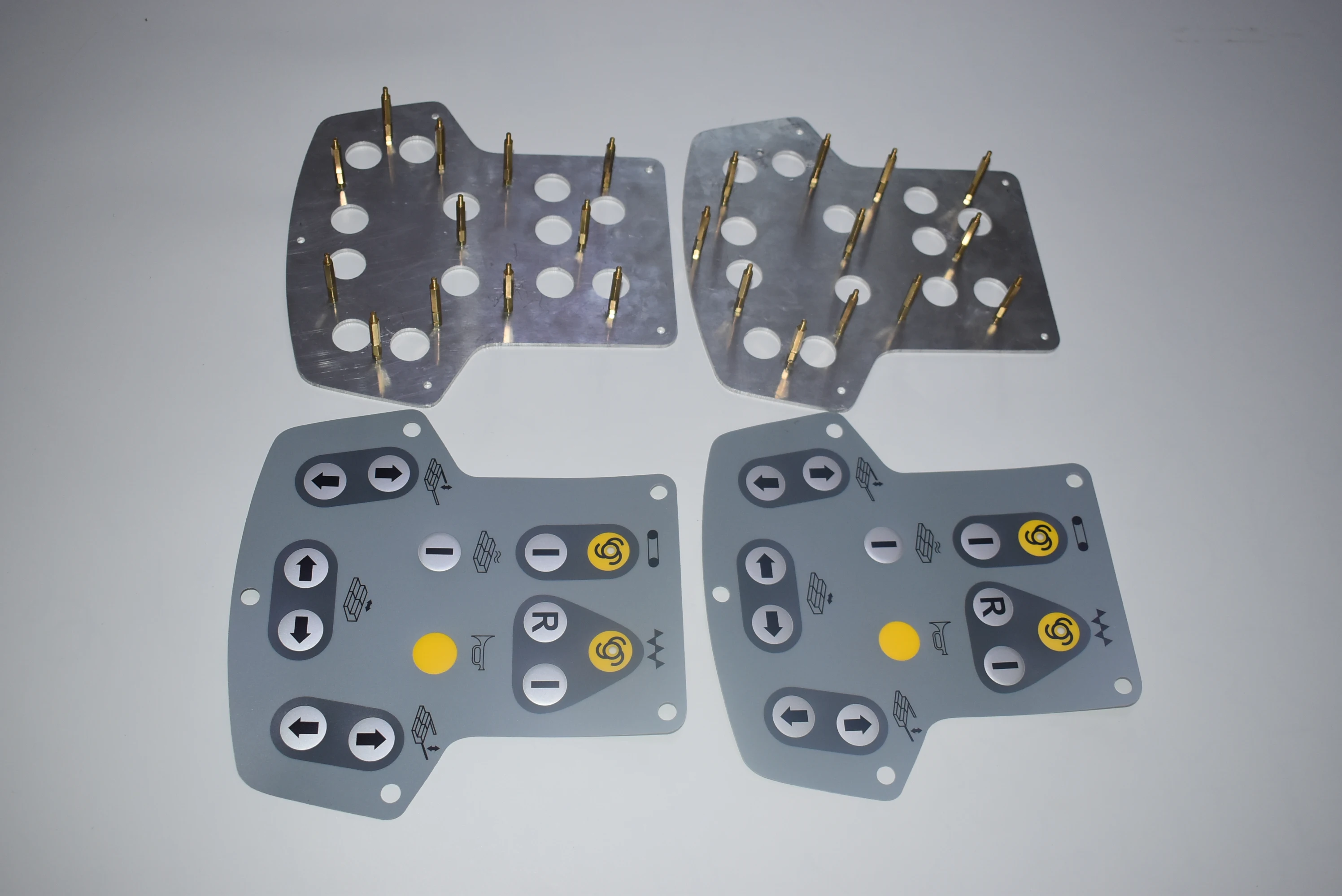 1800 Paver Side Control Box Display Film Asphalt Paver Control Box Panel Film