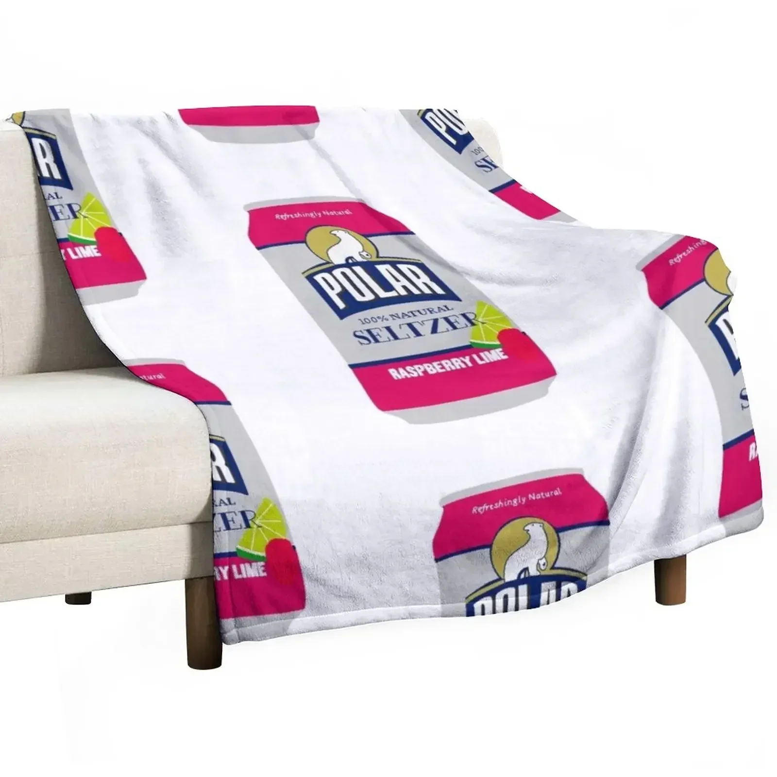 Polar Seltzer Throw Blanket Blankets For Sofas Comforter Soft Beds Blankets