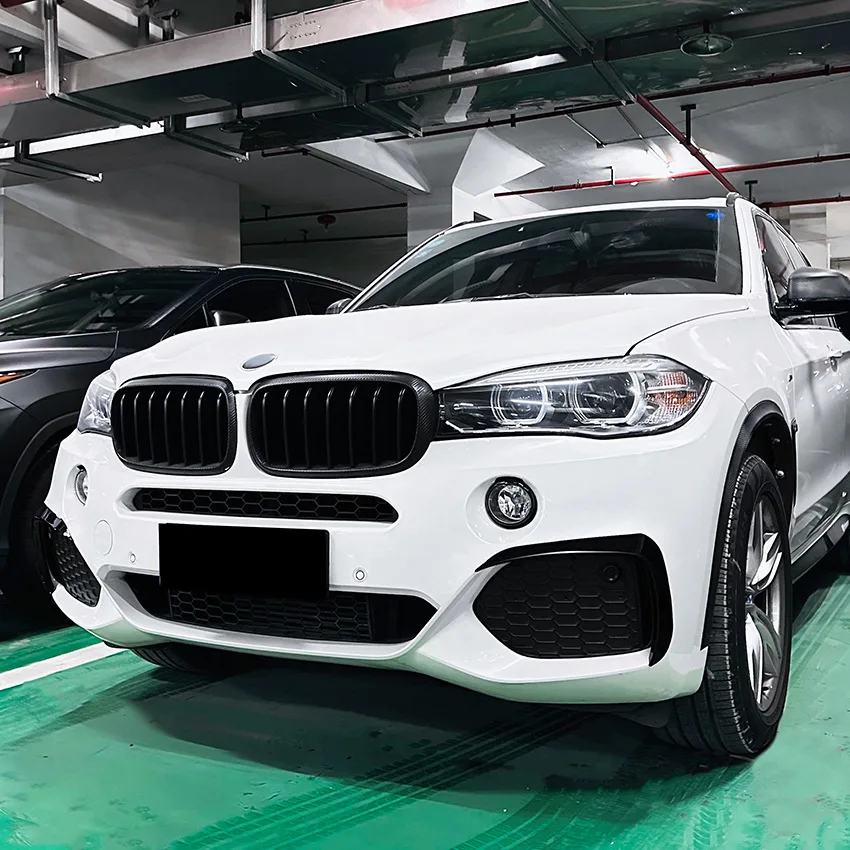For BMW X5 F15 M Sport 2014-2018 Front Wind Knife Car Sticker Exterior Cross-border Modification