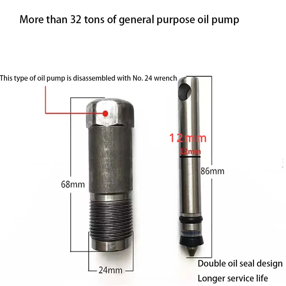 Piezas de repuesto para bomba de aceite de 2 a 20 toneladas, accesorios de gato Vertical, uso General, nuevo