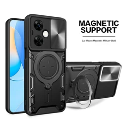 Custodia protettiva per fotocamera magnetica per OnePlus 10T Ace Pro 5g Armor Hybrid Metal Ring Cover posteriore per OnePlus Nord N30 5g CE 3 Lite