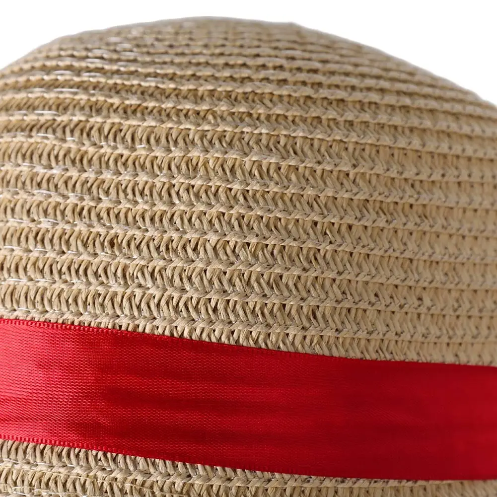 Anime Luffy Cosplay Fantasy Straw Hat Costume Props Live Action TV Pirate Cosplay Disguise Cap Outfits Halloween Accessories - Image 6