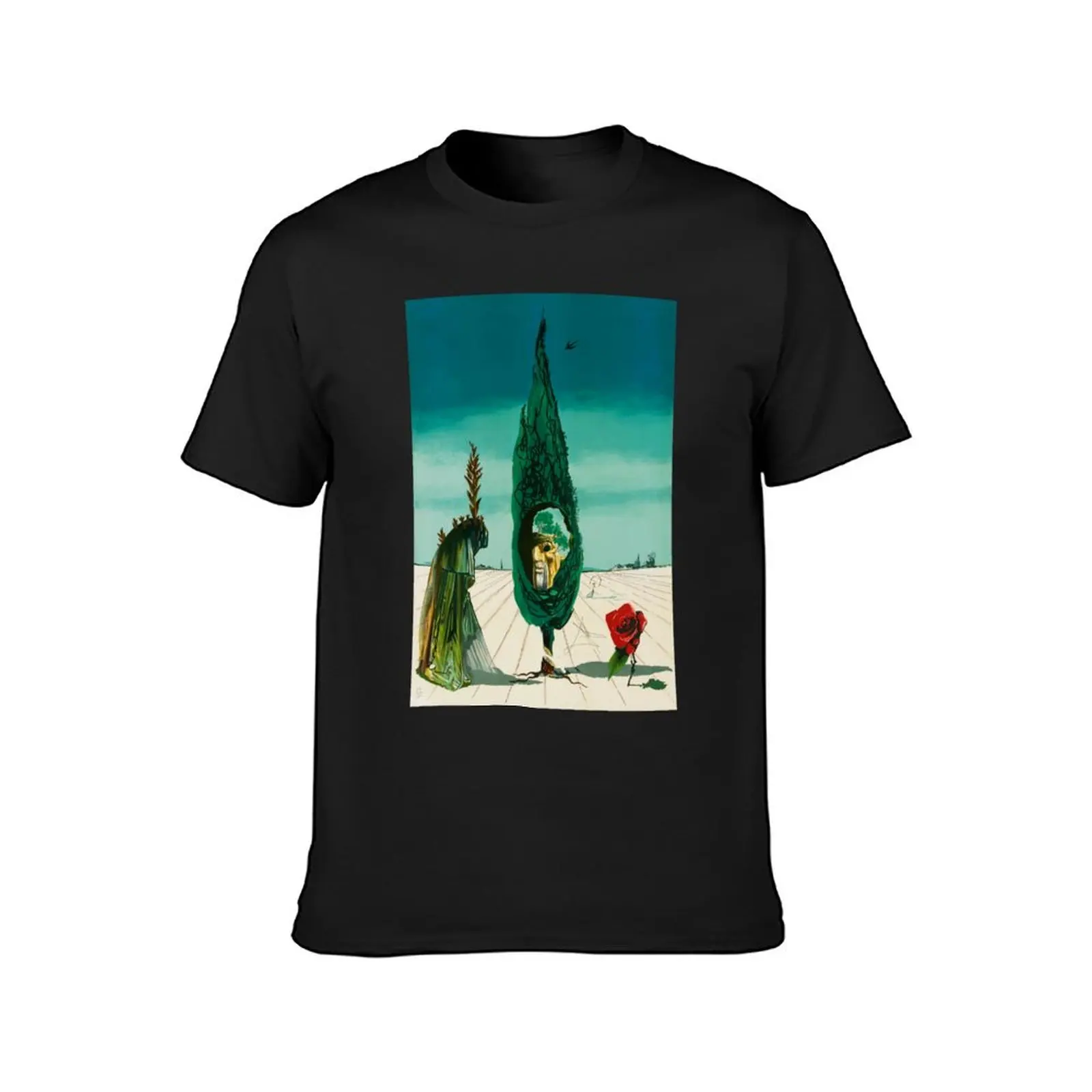 Salvador Dali, 1904-1989, Spain, Salvador Dali Surrealism Art T-Shirt customs boys whites sweat shirts, men