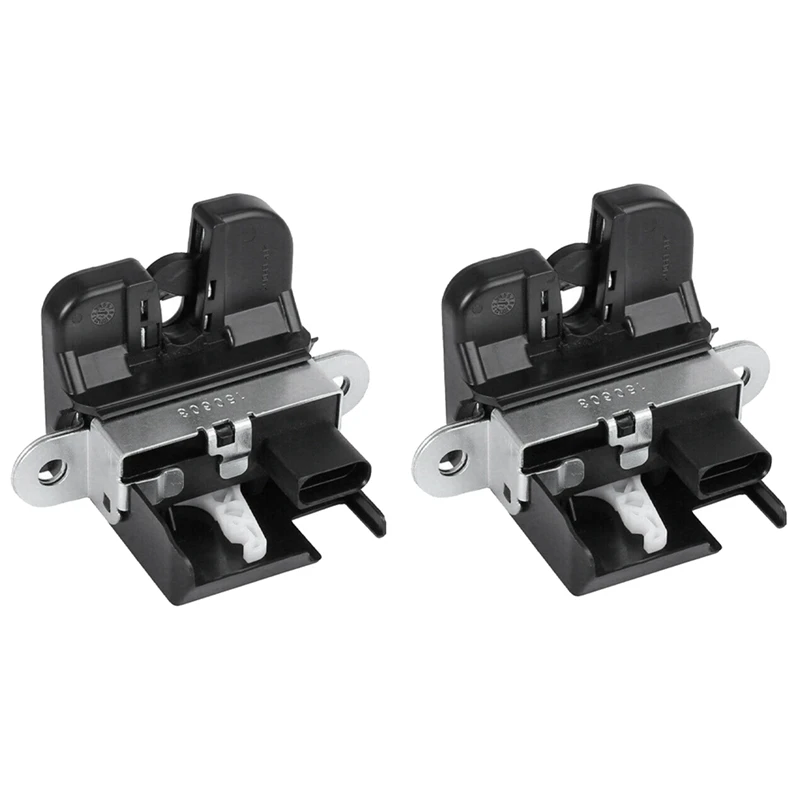 2X 1K6827505 Tailgate Boot Lid Trunk Lock Actuator Latch For VW Golf MK5 6 Touran Passat B6 B7 Jetta MK6 Polo 6R Tiguan