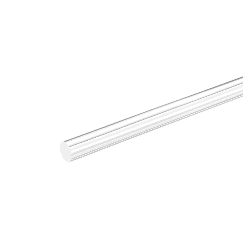 

Naxilai Acrylic Round Rod,3/8 inch Dia 10 inch Length,Transparent Clear Plastic Round Rod,Solid PMMA Bar