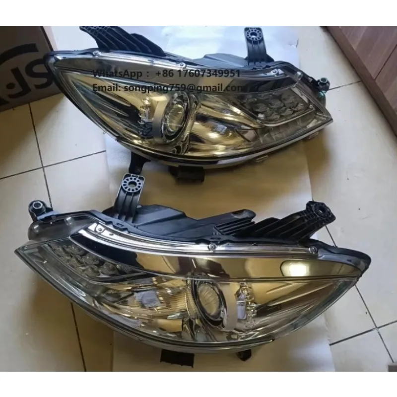 Original Denza Headlight Assembly High-end Version One Pair Left  Right LED Light Source, clear Lamp Surface with No Scratches