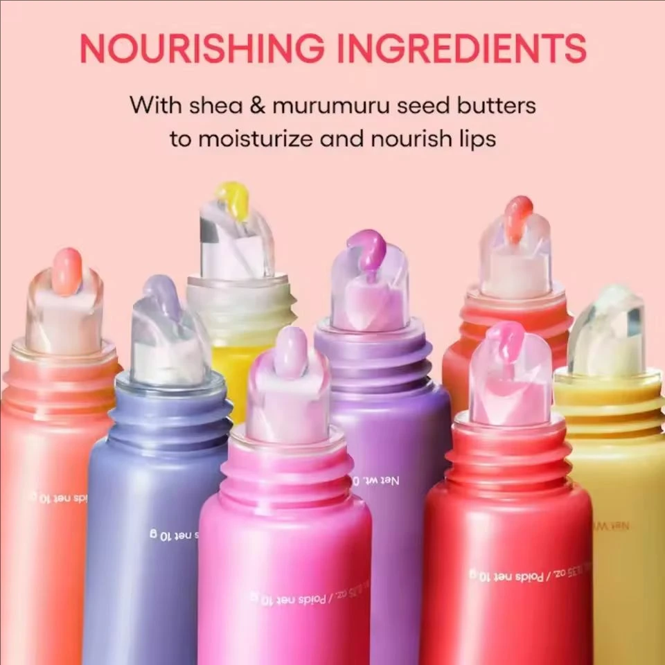 Donut Lip Gloss Hydrating Non Greasy Lip Gloss Wrinkle Softening Lip Balm Moisturizing Plumping Lip Gloss For Bare Dripping Lips