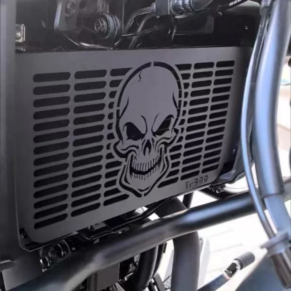 【Perfect fit】Suitable for Haojue TR300 radiator mesh modification, TR300 protective mesh, engine protection side cover, radiator