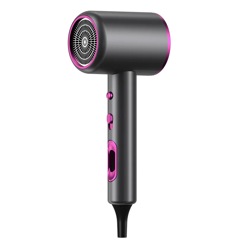 

Электрический фен синего цвета высокой мощности, бытовая электроника