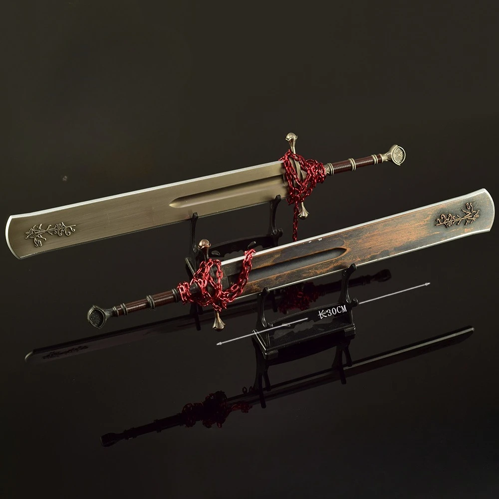 30 cm Eldenn Marais Beul Zwaard Metalen wapens Model Game Perifere Speelgoed Zwaarden Craft Item Desktop Ornamenten Cadeau voor Jongen