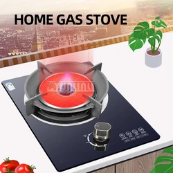 Kitchen Horno De Gas Empotrable Cooktop Household Tempered Glass Single Stove Infrared Hot Fire Cooking Gas Stove