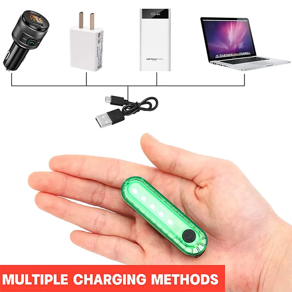 Światło nawigacyjne LED do łodzi, ładowane przez USB-C, lampa sygnałowa do żeglarstwa, 4 tryby, wodoodporne światło ostrzegawcze dla łodzi morskich, jacht, kajaków.