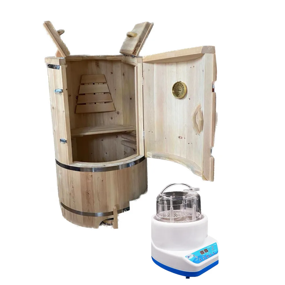 Imagem -06 - Gerador de Vapor para Barris de Madeira Vapor de Sauna Portátil Pote Grande Capacidade 2000w 4l