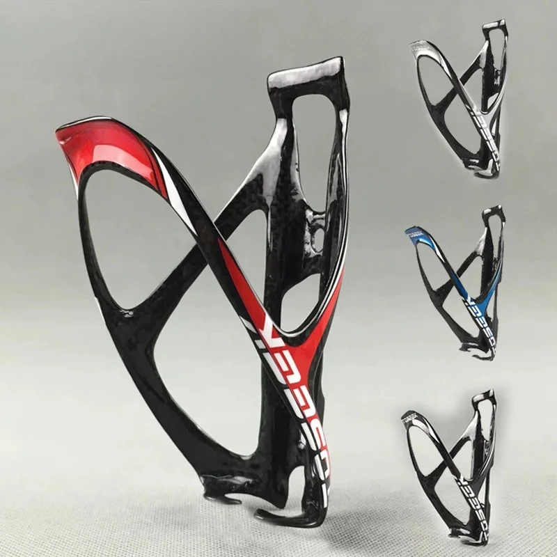 3K Pattern A‑Shape Carbon Fiber Bottle Cage, 4 Colors Universal Water Bottle Holder For Road & Mountain Bicycle Accessories