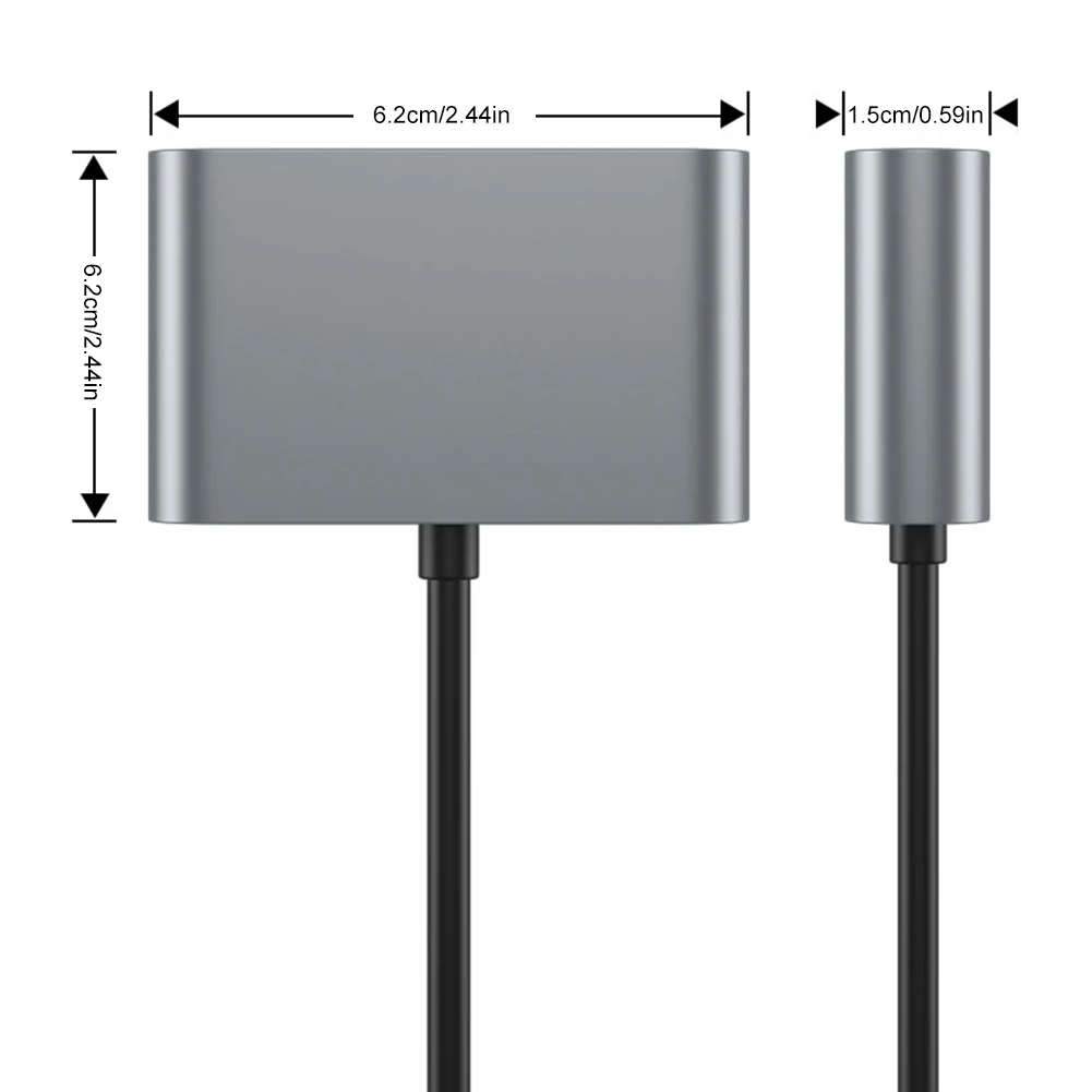Adaptor USB C ke Ethernet, USB C ke RJ45 Adapter tipe-c ke RJ45 1000Mbps Gigabit LAN jaringan Adapter dengan 60w PD tipe-c port pengisian daya