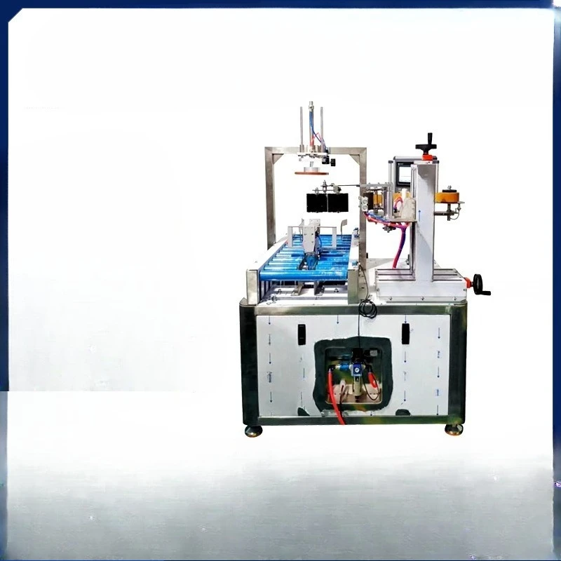 Aquatic foam box automatic packaging high-speed winding machine cross sealing machine