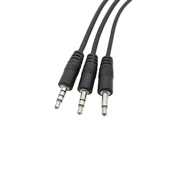 3,5mm 2/3/4 pólový samec/samice audio prodlužovací kabel pro sluchátka Aux konektor 3,5mm mono/stereo zástrčka jack DIY opravy audio dráty 10 nejlepší prodej 3,5mm jack 4pólový - №3