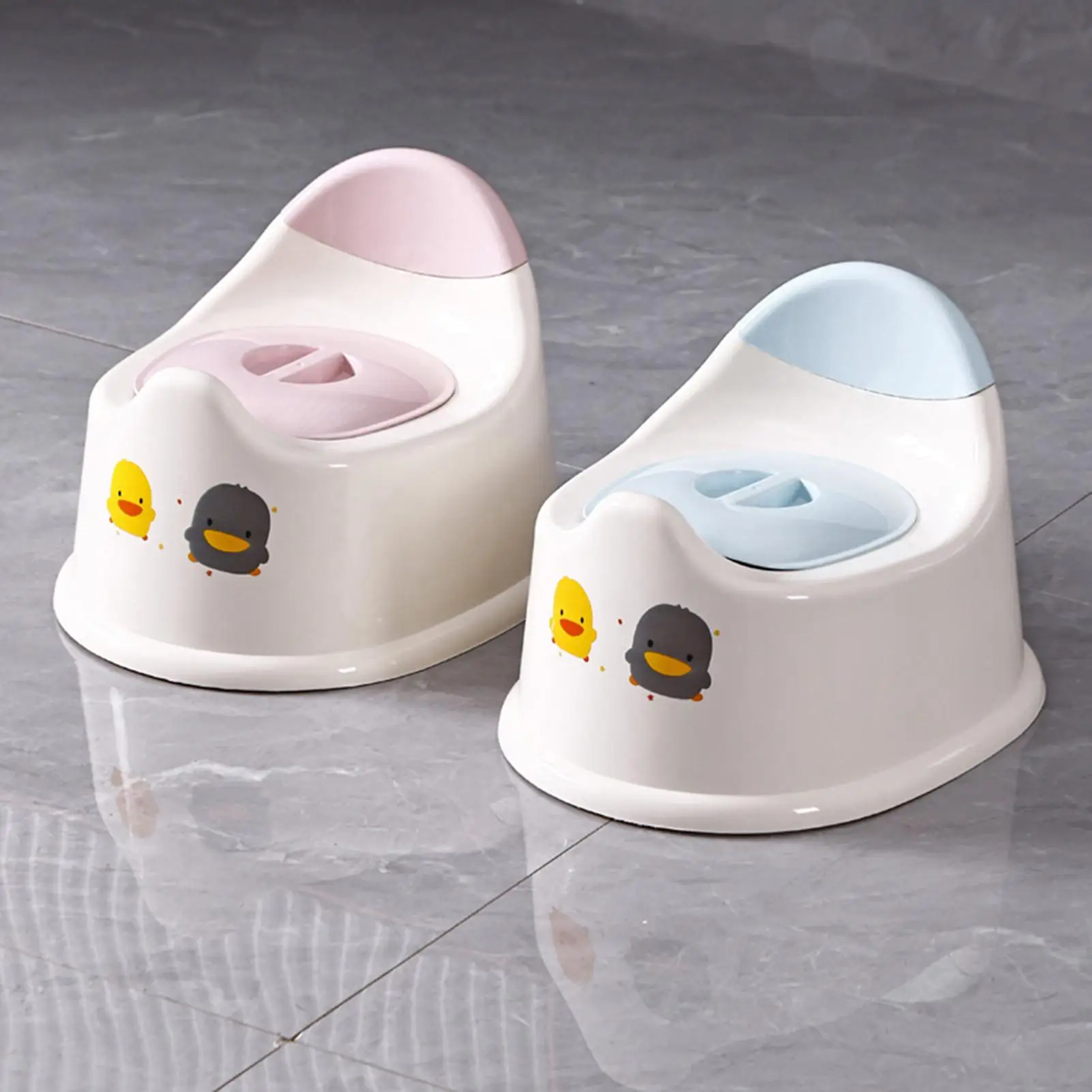 Toddler Toilet Seat Cute Potty Toilet Seat for Toddler Training Lightweight Portable Spill Proof Toilet Seat for Boys Girls