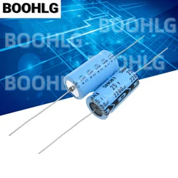 5PCS 2200UF 25V SHOEI Zhaorong electrolytic capacitor 25V 2200UF 16X30 axial