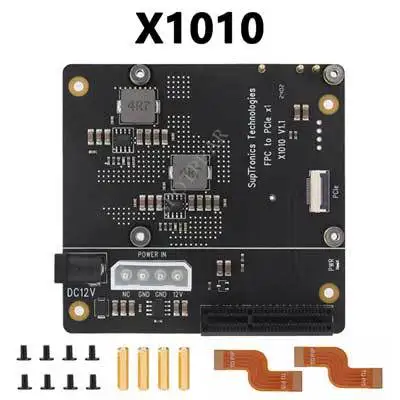 X10105 PCle expansion board FFC to standard PCIe x4 slot, compatible with a variety of PCIe