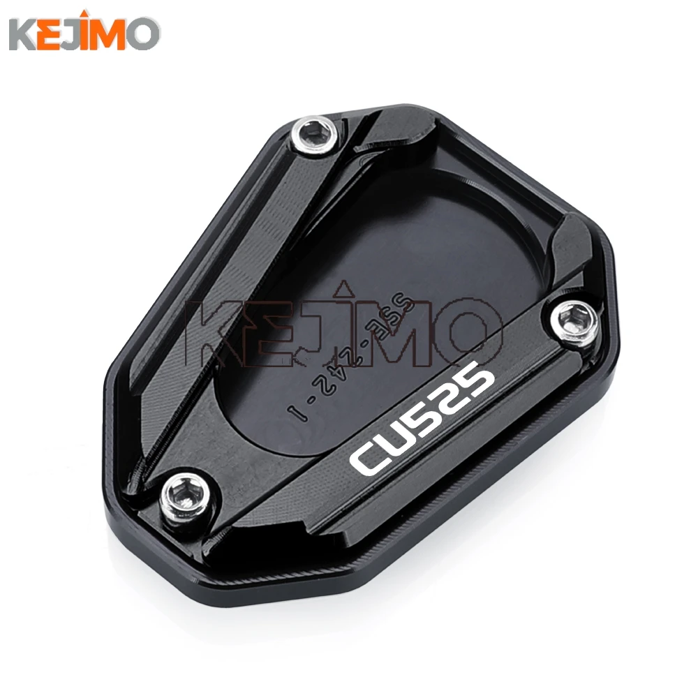 FOR VOGE CU525 2023 CU250 2024 CU625 CU 525 250 2025 2026 Motorcycle Side Stand Enlarged Plate Kickstand Side Stand Enlarger Pad view 4