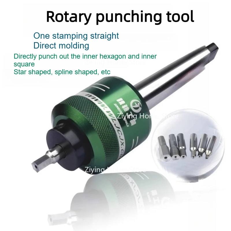 

Suitable for 6 Heads Rotary Hexagon Hole Broach Tool Kit KC-CX08 with Morse 2# 3# 4# Holder