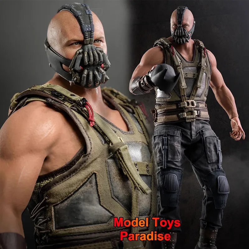 

HOTTOYS MMS689 1/6 Collectible Toys Bane The Dark Knight Rises Supervillain Soldier 12'' Full Set Action Figure Model Fans Gifts