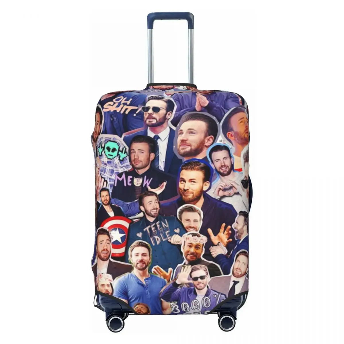 

RYAN GOSLING Print Luggage Protective Dust Covers Elastic Waterproof 18-32inch Suitcase Cover Travel Accessories