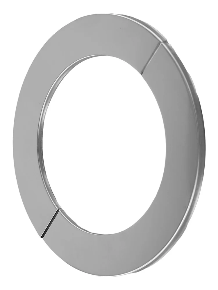 Cubierta para calentador de agua a gas, cubierta decorativa para tubo, cromada, fácil instalación, resistente a altas temperaturas, resistente a impactos