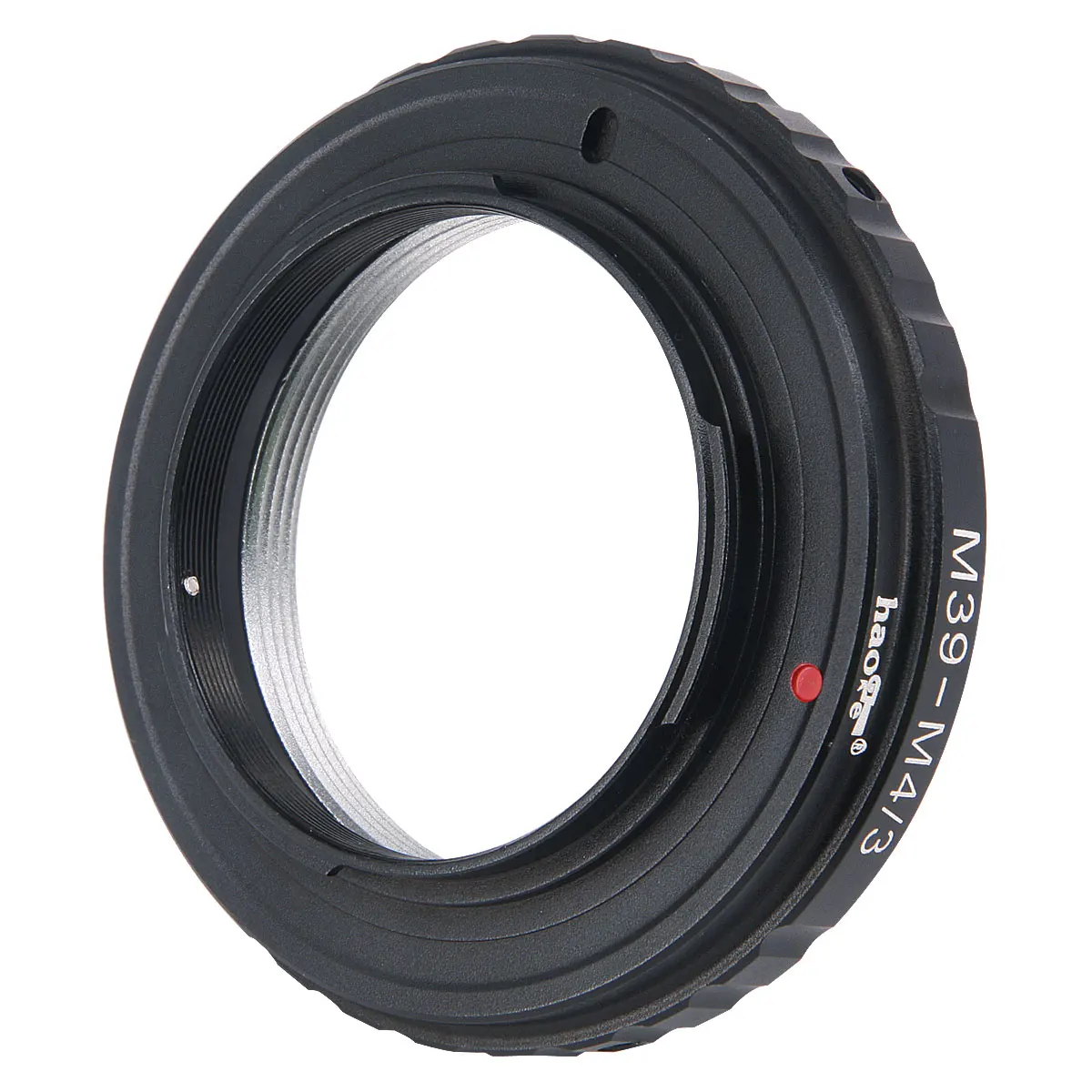 Haoge Manual Lens Mount Adapter for 39mm M39 Mount Lens to Olympus and Panasonic Micro Four Thirds MFT M4/3 M43 Mount Camera